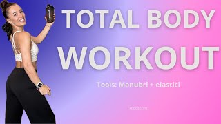 TOTAL BODY WORKOUT  ALLENAMENTO COMPLETO  BRUCIA GRASSI [upl. by Carlyle]