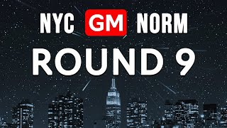 New York GM Norm Tournament  Final round 9  sale board [upl. by Atinas]