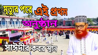 সাইদী ফাউন্ডেশনে অনুষ্ঠান  Allama delwar hossain saidi  Saidi Cemetery مقبرة السعيدي [upl. by Ardnaxila]