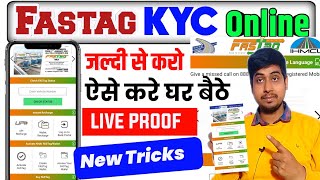 Fastag Kyc Kaise kare  This number is not registered for NHAI Bank FASTag  How to do fastag kyc [upl. by Adelina]