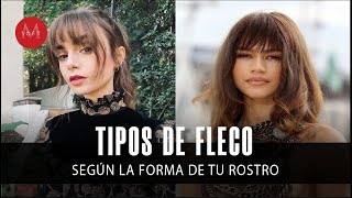 Conoce qué tipo de fleco te va mejor según la forma de tu rostro [upl. by Rowen]