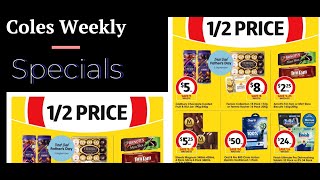 Coles Catalogue from 30 August ending 05 September 2023 [upl. by Yboc]