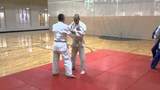 Okuri Ashi Barai Sliding Foot Sweep 2Step Application [upl. by Naitirb398]