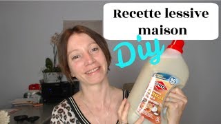 DIY  Comment faire sa recette de lessive maison avec du savon de Marseille bio  de 1€ le litre [upl. by Peoples]