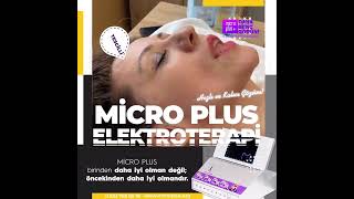 Yüz sıkılaştırma uygulaması Face muscle toning and lifting with a Micro Plus machines MİCRO PLUS [upl. by Yelknirb411]