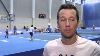 Kohlschreiber Looking Forward To Sofia 2016 [upl. by Annaiviv185]