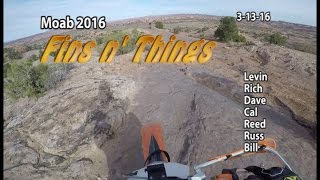 Moab 2016 Dirt Biking Fins and Things [upl. by Carly838]