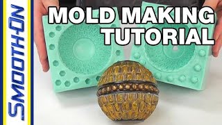 How To Make a 2 Piece Silicone Rubber Mold  Mold Making Tutorial [upl. by Giannini]