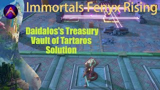 Daidaloss Treasury  Vault of Tartaros Solution Immortals Fenyx Rising [upl. by Southard]