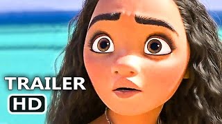 Disneys MOANA  ALL Trailers and Movie CLIPS [upl. by Hussar]