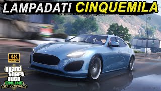 LAMPADATI CINQUEMILA  самый БЫСТРЫЙ и красивый седан в GTA Online [upl. by Ellinnet]