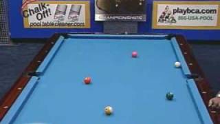 Billiards Pool US Open 9Ball Strickland v Bustamante [upl. by Idonah]