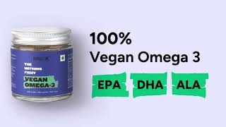 Vegan Omega 3 for Joint Health amp Heart Care [upl. by Sirraj672]