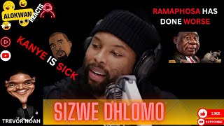 SIZWE DHLOMO reaction on PODCAST AND CHILL [upl. by Avin405]