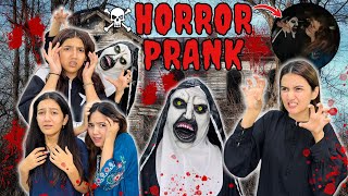 Scary Horror prank on my family  finally sab sy badla ly liya  Hira Faisal  Sistrology [upl. by Wadleigh321]