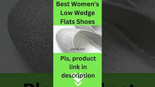 Best Womens Low Wedge Flats Shoes 2024 Top Best Womens Low Wedge Flats Shoes reviewBuying Guide [upl. by Quillan]