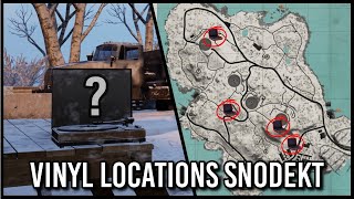 All Vinyl Spawn Locations on Batterie Snodekt  Vigor [upl. by Drhacir54]