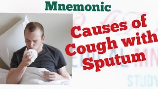 Causes of cough with sputum Mnemonic [upl. by Akselaw409]