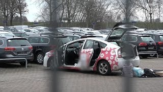 Anschlag in Straßburg Polizei kontrolliert Auto auf A1 [upl. by Akinam]