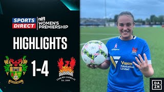 Peachey scores FOUR  Mid Ulster Ladies 14 Lisburn Ladies  sportsdirectprem [upl. by Marsha428]