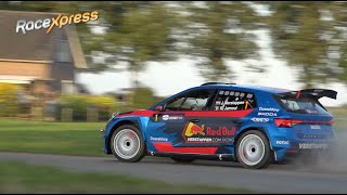 Jos Verstappen crasht tijdens Hellendoorn Rally [upl. by Aknahs]