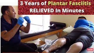 3 Years of  Plantar Fasciitis  RELIEVED in Minutes REAL RESULTS [upl. by Karlene558]