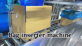 Bag Inserter Machine Ploy Bag Inserter Machine [upl. by Dnaleel145]