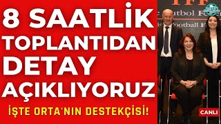 TFFDE 8 SAATLİK TOPLANTI AÇIKLIYORUZ  Lale Ortanın destekçisi kim  Galatasaraydan üslup dersi [upl. by Annasor445]