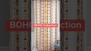 Urban Space  Cotton Printed Boho Curtains [upl. by Goodwin]