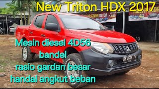 Triton HDX 2017 kondisi siap blusukan harga menggoda [upl. by Tim]