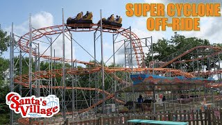 Super Cyclone OffRide Footage Santas Village Interpark Galaxi Roller Coaster  NonCopyright [upl. by Aseefan]