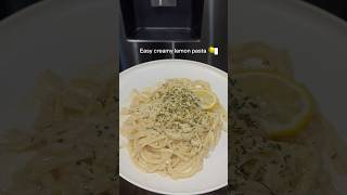 EASY CREAMY LEMON PASTA 🍋 cooking pasta dannyandlorena howtomake [upl. by Anneliese]