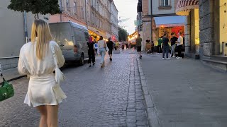 Львів 2023 нічне життя Lviv nightlife Площа Ринок [upl. by Dall630]