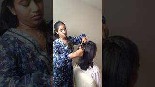 SHORT HAIR ఉంటే ఏ HAIRSTYLE వేసుకోలేము trending shortsfeed ashortaday hairstyle shorthair [upl. by Marcos]