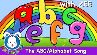 The Alphabet Song with lyrics  Nursery Rhymes [upl. by Edny769]