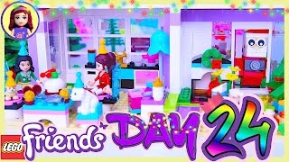 Lego Friends Day 24 Christmas Eve Advent Calendar Holiday Countdown 2016 Build Review  Kids Toys [upl. by Essile]