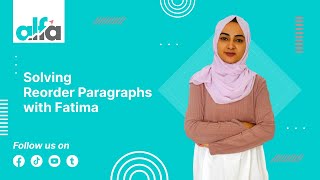 How to Solve Reorder Paragraphs with Fatima  PTE Tips amp Tricks  Alfa PTE [upl. by Flip]