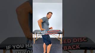 The Best Exercise To Fix A Bulging Disc In Your Lower Back backpain [upl. by Nisotawulo]