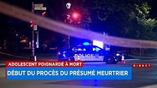 Adolescent poignardé à mort début du procès du présumé meurtrier  Reportage 18h [upl. by Ahsote]