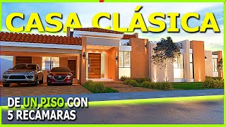 🔴HERMOSA CASA CLASICA EN UN PISO 5 RECÁMARAS [upl. by Navad]