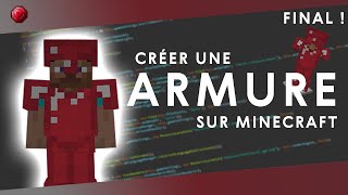 Minecraft  Créer une armure  Minerai Final  Tutoriel Développement MCP [upl. by Pussej]