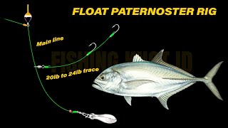 Float paternoster rig  how to tie a paternoster rig YOU MUST KNOW THIS [upl. by Charline]