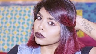 How To Colour And Style Hair  Ombre  At Home  For Indian Skin Tone [upl. by Sinnej]