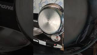 Bergner Argent Triply Stainless Steel Frypan Unboxing Review [upl. by Crofton530]