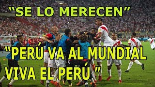 Narración chilena emocionante goles Peru 2  0 Nueva Zelandia mas minutos finales [upl. by Rhines]