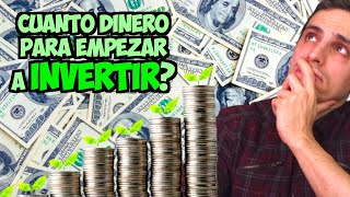 Cuánto Dinero necesito para empezar a invertir en bolsa [upl. by Kama]