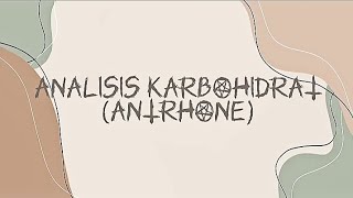 ANALISIS KARBOHIDRAT METODE ANTHRONE [upl. by Lanni]