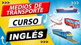 🇺🇸 Medios de transporte en INGLÉS 🗽 ❤️ 👉  1 EN EEUU  👈 [upl. by Donadee644]