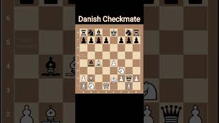 Danish Gambit Checkmate Miniature [upl. by Ettennig986]