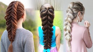 How To PullThrough Braid  Easy Braid Hairstyle [upl. by Ulund]